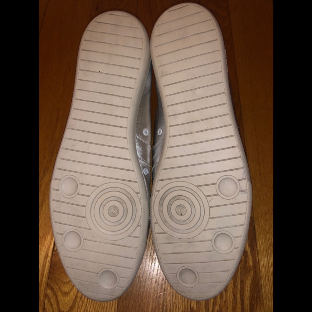 Metallic leather Dior sneakers - Picture 8 of 8